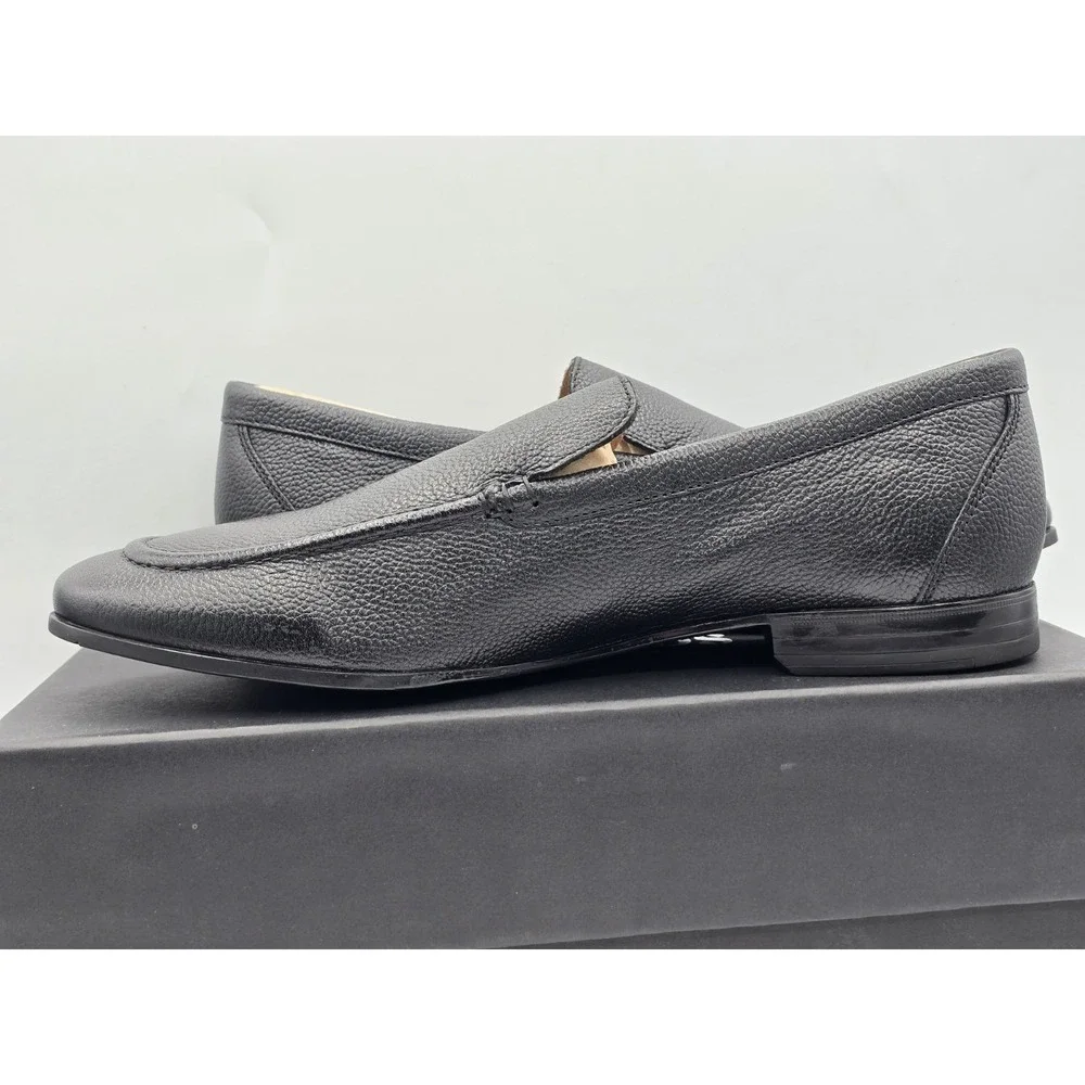 Allen Edmonds Leather Lennox Black‎ Slip On Loafer Men's Size 8D - MSRP 409$